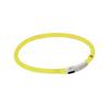 Cable Dog LED Collar Necklace Yellow