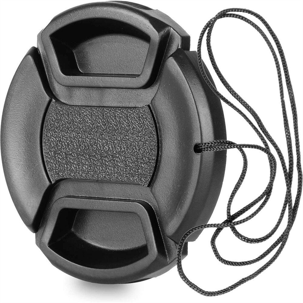 Крышка объектива с защелкой, шнурок от потери для крышки объектива Canon, крышка объектива камеры 67 мм 72 мм 77 мм 82 мм