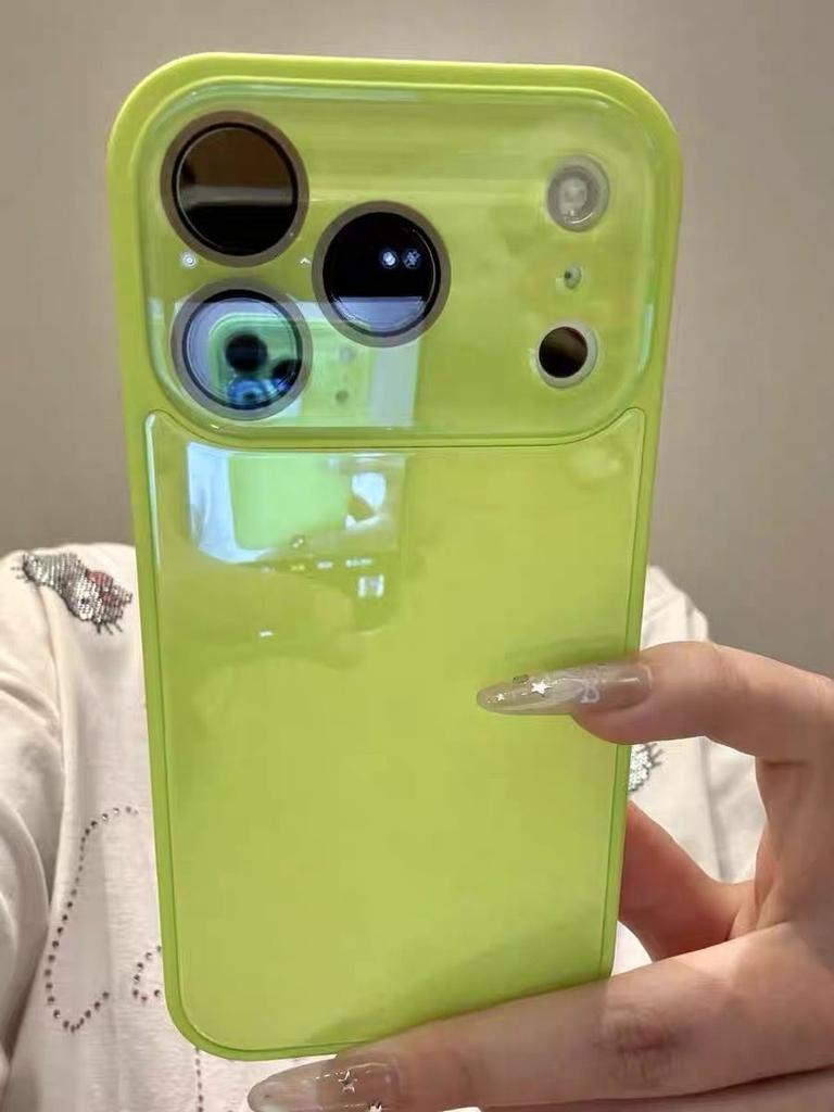 Роскошные глянцевые стеклянные чехлы для телефона для IPhone 17 12 13 14 15 16 11 Pro Max Ударопрочный защитный Электроplated Edge Cover Funda