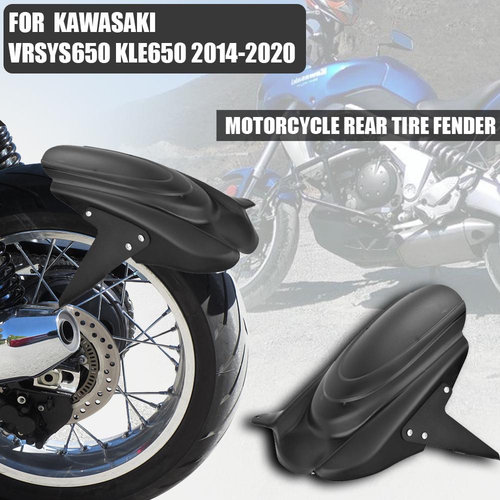 Крыло заднего колеса мотоцикла, брызговик для KAWASAKI Versys 650 KLE650 2014-2020, мотоциклетные запчасти, черный