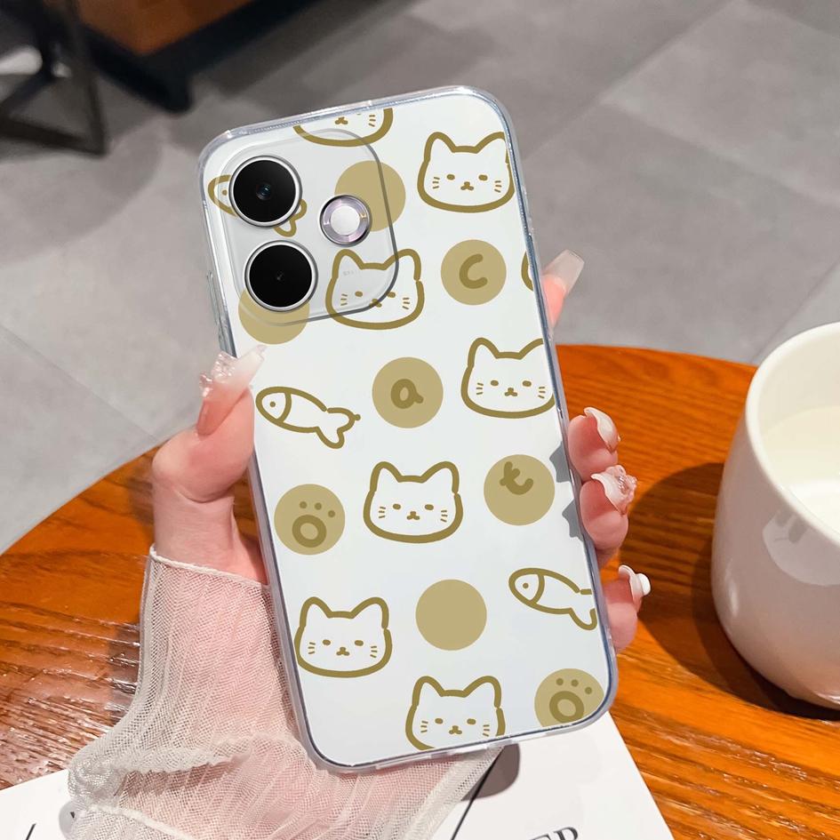 Чехол для телефона Oppo A 5 A 5 Pro 5G Красивый узор с карпами Прозрачный Тонкий Силиконовый ТПУ Премиум Защитный Чехол для OppoA5 A5Pro Funda