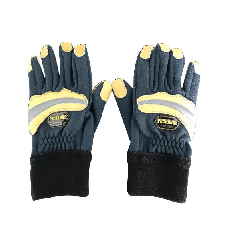 Ультратонкие огнестойкие перчатки пожарного - Теплоизолирующие, Огнезащитные, Водонепроницаемые, Защитные.