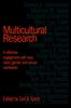 Книга Multicultural Research : Race, Class, Gender and Sexual Orientation