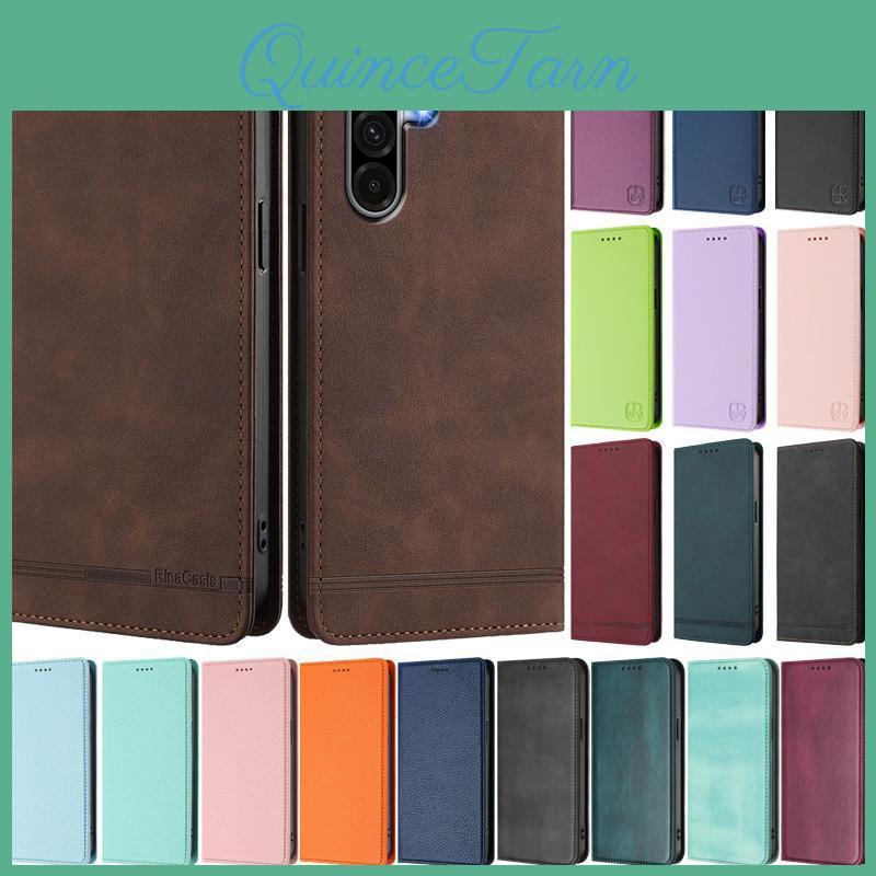 For A17 Galaxy Samsung Case A17 5g Cover Leather Magnetic Cover For Samsung A 17 Sma176b Galaxia17 4g Sma175f Flip Case Fundas