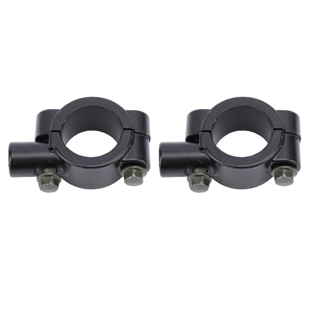 2PCS 25mm Motorcycle Handlebar Mirror Mount Holder Clamp Bracket Adapter Universal for Motorbike ATV Scooter Project