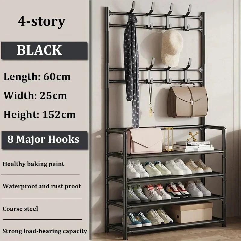 Shoe Multi-ayer Rack DIY Organizer Clothes Storage Load-bearing Organizer Hat Hanger Household Shoes Multifunctional Shoe Rack