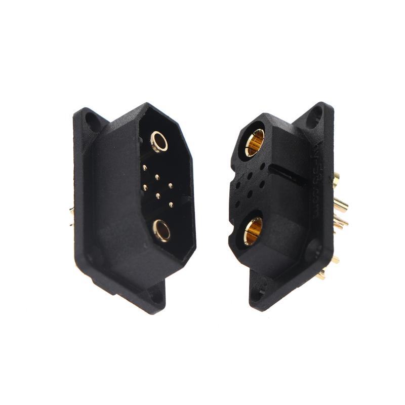Hy2+6P Plug Copper Material Connector Interface Male Female Adapter For Electric Vehicle Balance Car Servo Rc Lithium Batteries