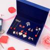S925 Silver Needle Sterling Stud Earring Set - Elegant Gift for Birthday or Christmas