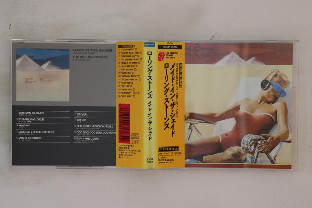 CD ROLLING STONES - Made In The Shade 23DP5573 ROLLING STONES  1989 Japan Obi Rock Used