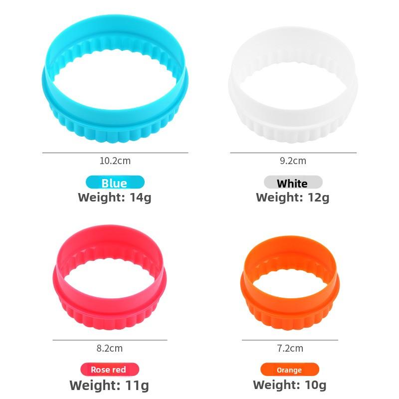 Креативная круглая форма для торта двойного назначения, набор из 6 предметов