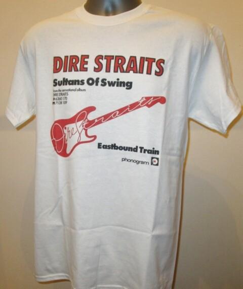 Футболка Dire Straits Классический Рок Музыка Sultans Of Swing Supertramp Police V315