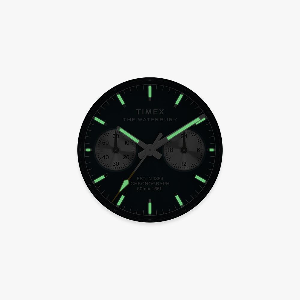 TIMEX Наручные часы Waterbury Heritage Хронограф Тахиметр 39мм TW2Y39000