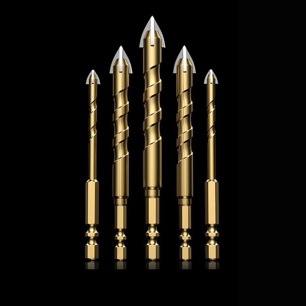 1 шт. сверло для открывания отверстий крестообразное сверло по плитке 3-12 мм сплав сверло инструмент для сверления стекла металла керамики