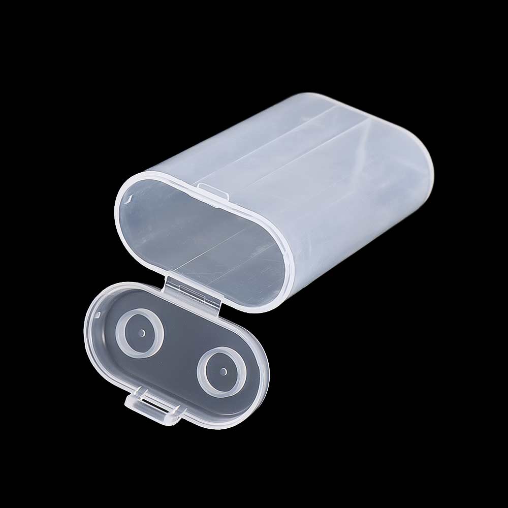 Батарея Пластиковый Прозрачный Держатель Батареи Коробки для Хранения Батарей Батарейный Отсек Контейнер для Батарей
