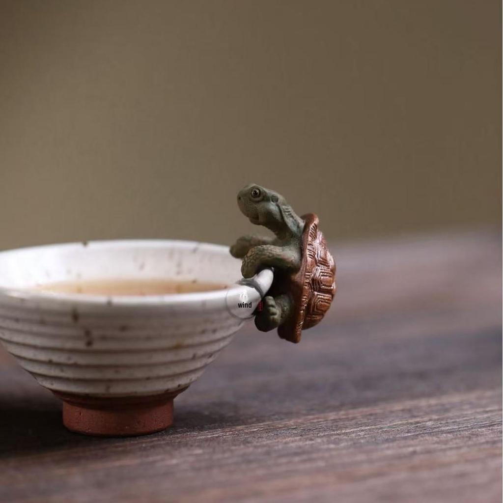 Исинская фиолетовая глина Черепаха - Чайный питомец и Подставка для благовоний, Украшение