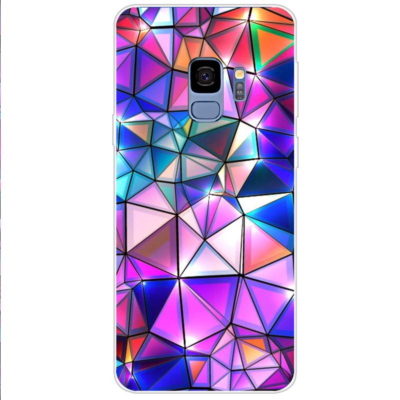 Для Samsung Galaxy S9 S9 Plus SM- G960 G965 Plus Тонкий силиконовый чехол для задней панели для Samsung S9 Plus Модные чехлы для телефонов из ТПУ