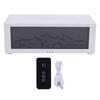 3D Flame Fireplace Humidifier Desktop Timer Quiet Bedroom Simulation Aromatherapy Diffuser Ambient