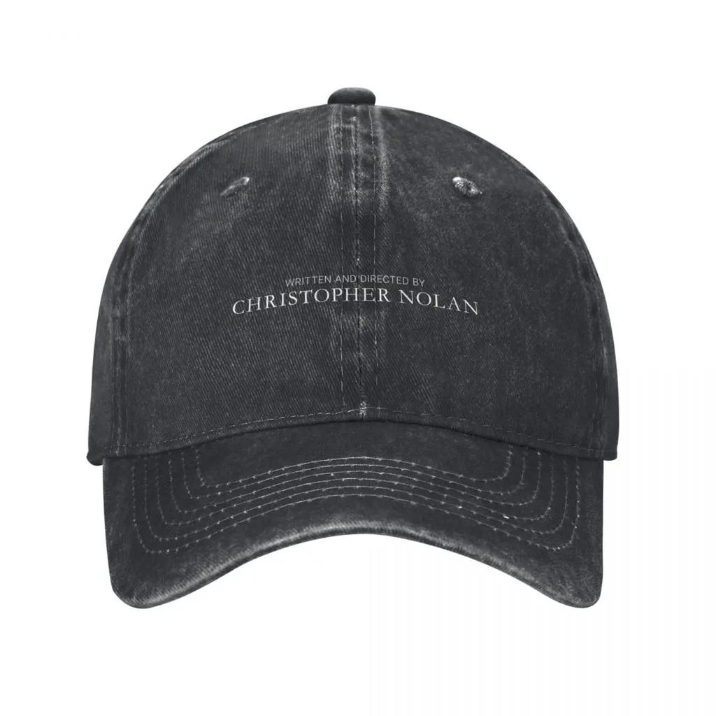 Created by Christopher Nolan Cinema Poster Baseball Cap tea Hat custom caps hats for Unisex Golf Unisex Womens
