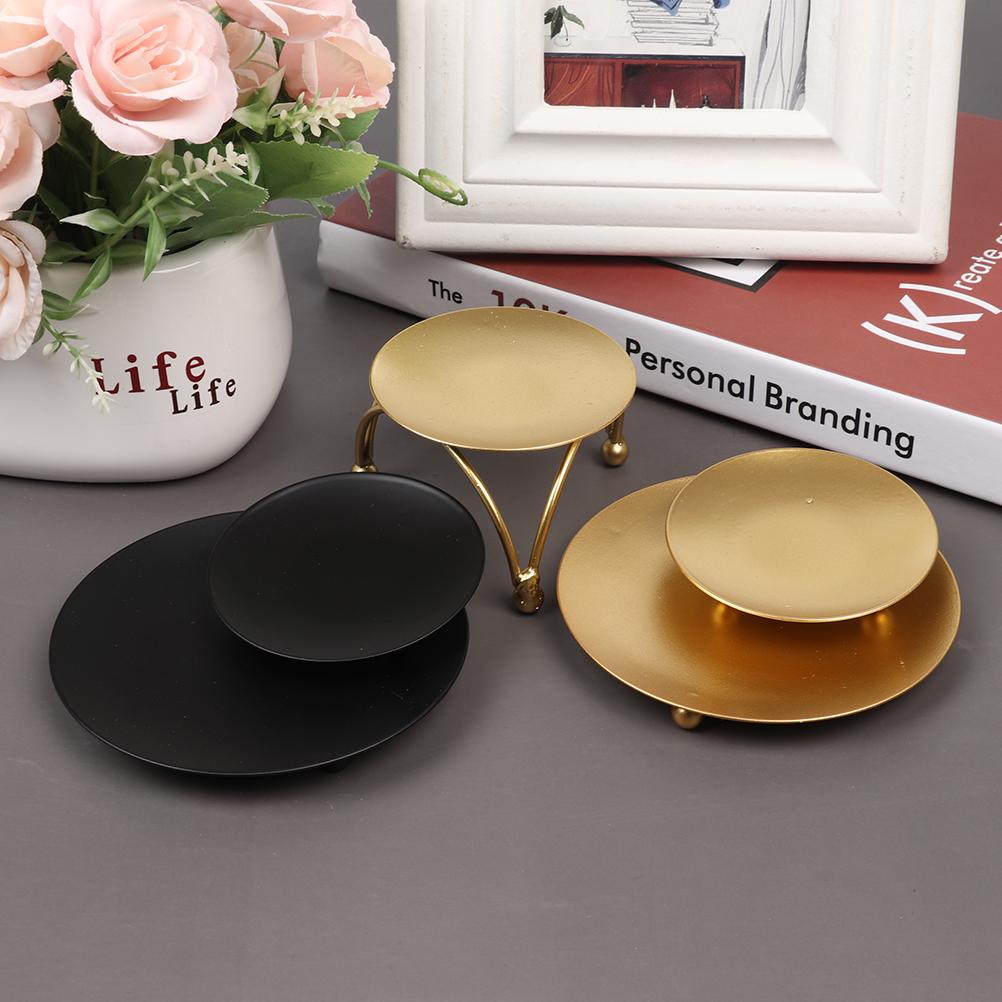 Подсвечник из скандинавского золота и железа, креативный подсвечник, декоративный подсвечник для стола