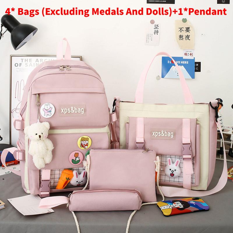 Casual Travel Backpack For Girls With Expandable Storage And Comfortable Cushioned Straps