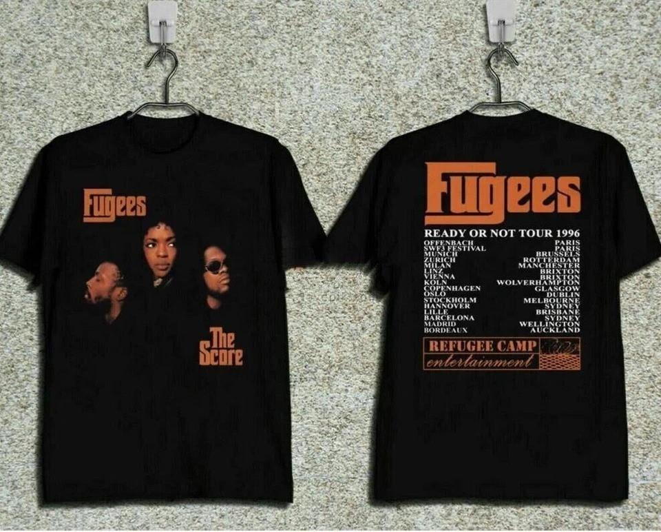 New 1996 Fugees The Score Ready Or Not Concert Tour Tshirt T Shirt Tu057