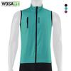 Cycling Vest WOSAWE Men's Bicycle Vest Lightweight Racing Gilet Team Cycling Sleeveless Jackets
