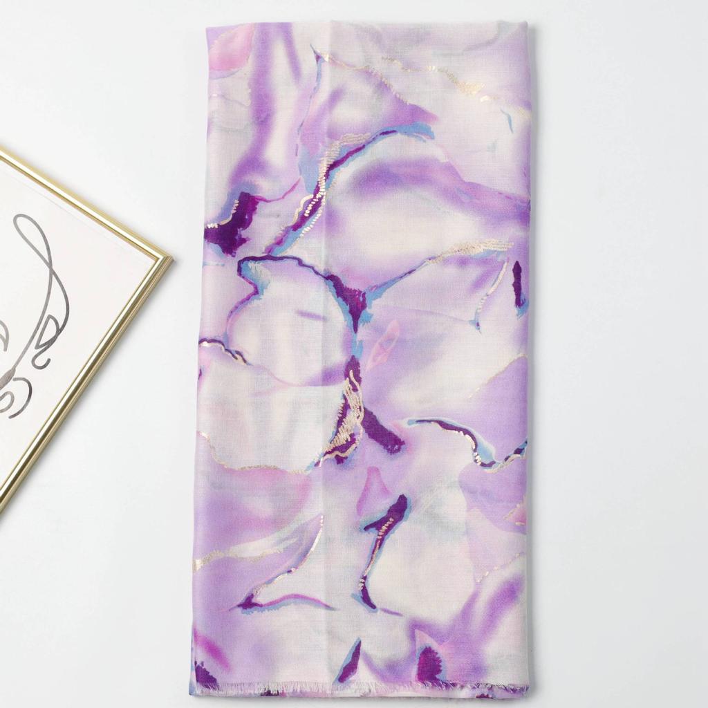 2024 Spring And Autumn Winter New Cotton And Hemp Long Thin Scarf Travel Versatile Sunscreen Warm Shawl For Women