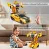 Remote Control Car Transform Toys,2.4G 1:12 Scale Transform Car Robot,One Button Transformation and 360 Rotation Drifting