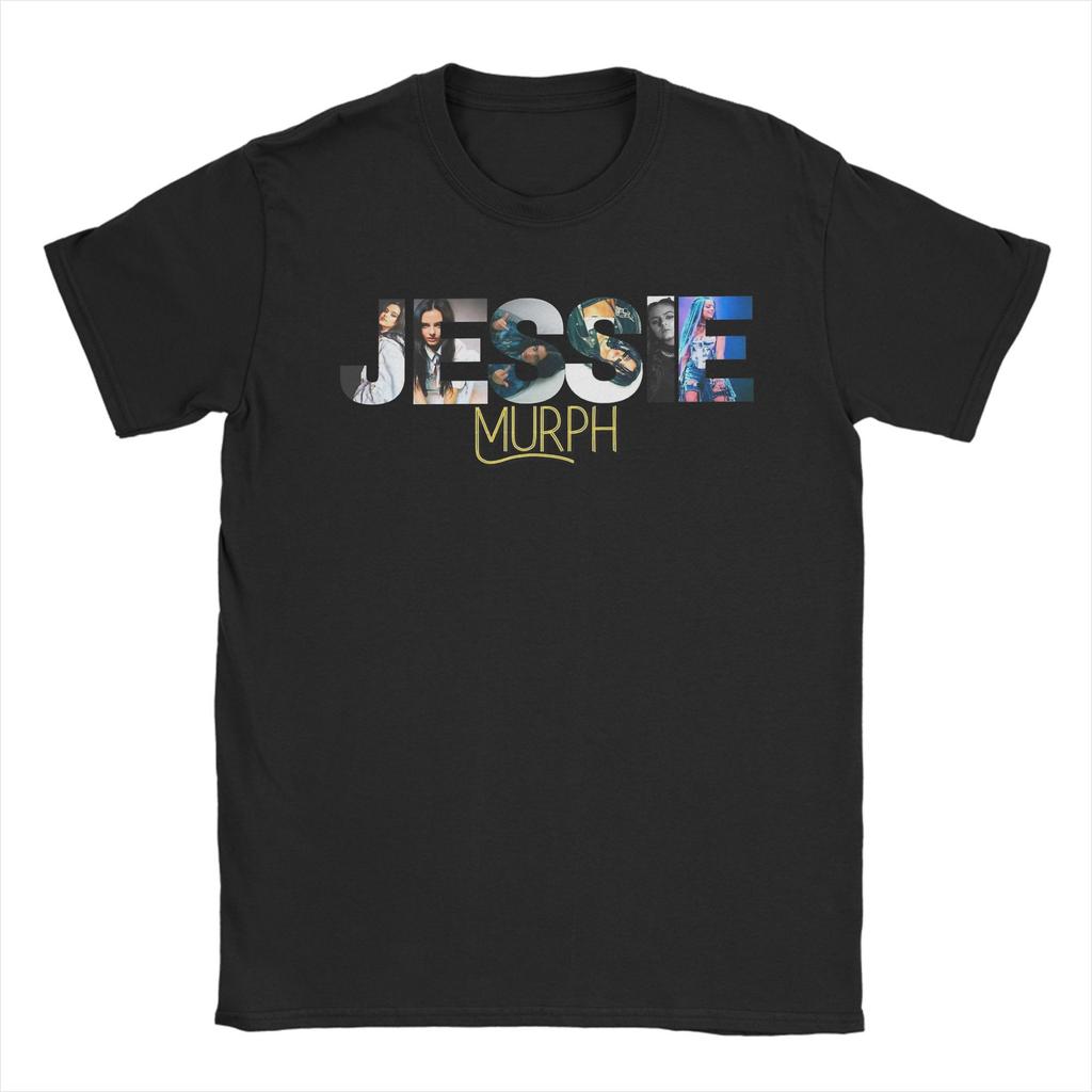 Весна Лето Мужчины Женщины Музыка Певец Jessie Murph Bootleg Футболка Короткий Рукав Хлопок Новое Поступление Футболки Топ Одежда