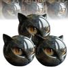 Halloween Black Cat Sculpture Tabletop Cat Statue Elegant Home Decor Gifts for Cat Lovers Women Men Cat Statue Home Decoration