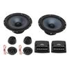 6.5 Inch Component Speaker 4 Ohm 500W Maximum Power Front Door Car Speaker Set with 2 Midrange
