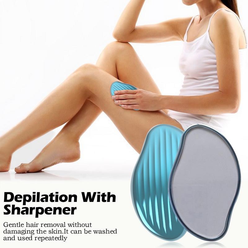 Nano Crystal Epilator Depilatory Gum Man Women's Hair Removal Eraser Painless Depil Hop Stone Hair Removal Body Exfoliating