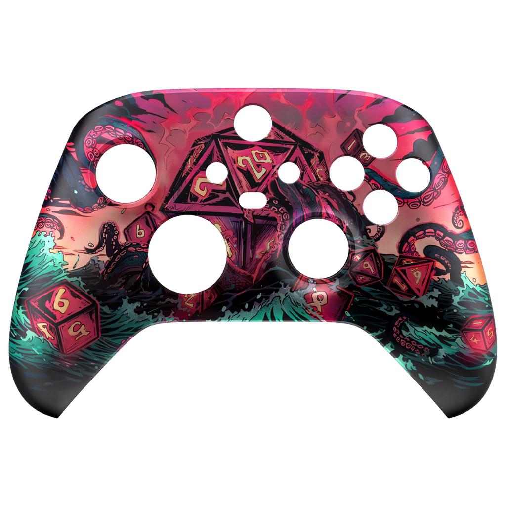 Кастомный корпус для Xbox Series с умеренно покрывающей лицевой панелью для Xbox Series и Xbox Core не от eXtremeRate's X/S,