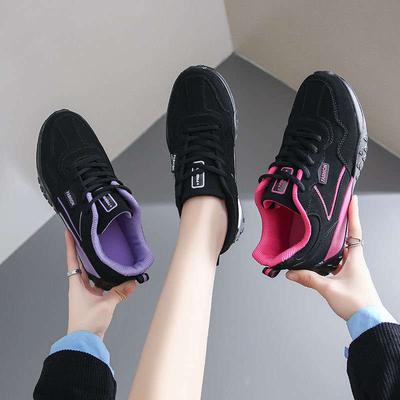 Женская обувь мать спортивная обувь осень новая китайская мягкая подошва удобная обувь для путешествий тканевая обувь женщины