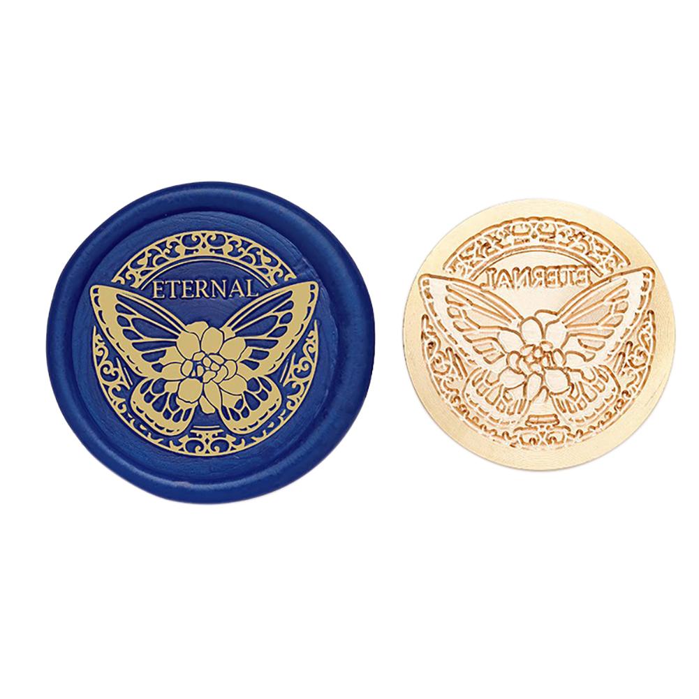 Головка уплотнения-бабочки, многофункциональная голова художественного уплотнения «сделай сам», круглая для свадебных приглашений