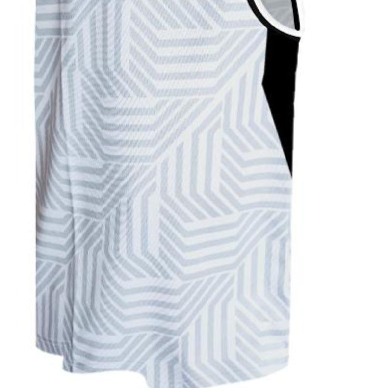 Under Armour Логотип печати дышащий свободный крой баскетбольная майка мужские топы белые 23500102-100