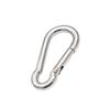 304 Stainless Steel Spring Snap Hook Carabiner