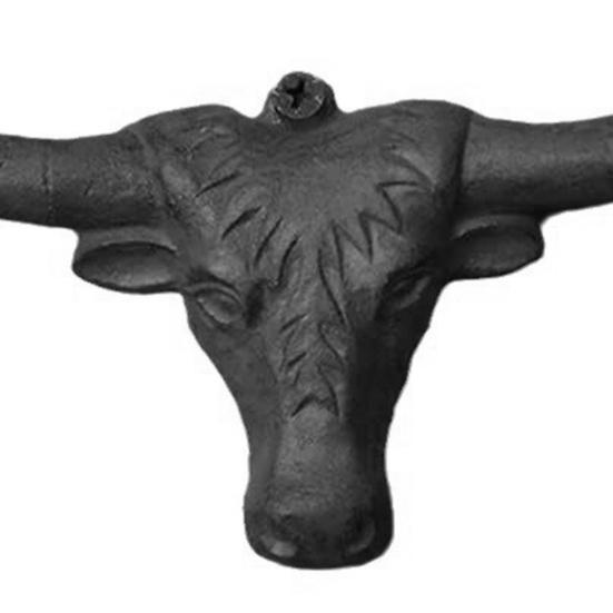 1/2 шт. Металлический крючок в виде головы коровы, Винтажный чугунный держатель для ковбойской шляпы, Многоцелевой органайзер для одежды, Настенный вешалка для рогатого скота, Западный домашний декор