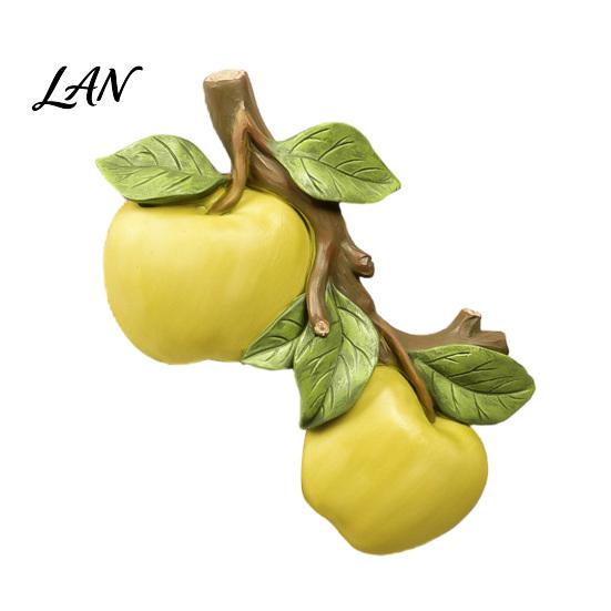 Decorative Switch Surround Fruit Wall Stickers, Creative Kitchen 3D Cute Bedroom Aesthetic Accessories Socket Decor, Resin Waterproof Decal