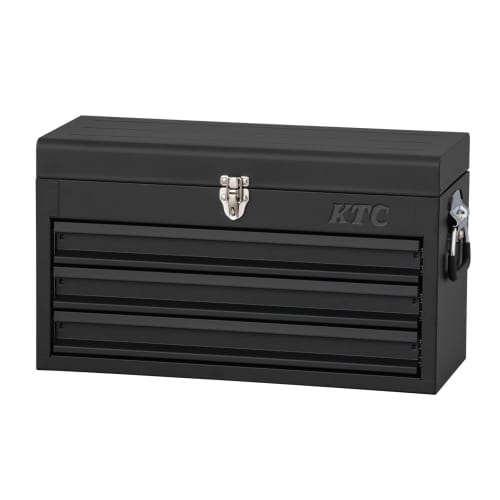 Kyoto Tool (KTC) Tool Chest (3 Tiers, 3 Drawers) Flat Black SKX0223FB (2025SK Limited Edition Color)