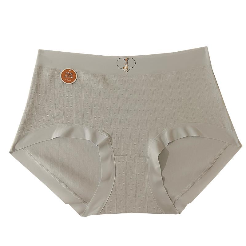 Женские трусики больших размеров, женские трусы с высокой талией, подтяжка живота и бедер, прозрачное простое стильное нижнее белье