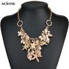 Fashion European American Beach Shiny Starfish Shell Necklace Beautiful Elegance Necklace