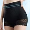 Кружевные цветочные корректирующие шорты с высокой талией для подтяжки ягодиц, боди-формирующее нижнее белье, женские