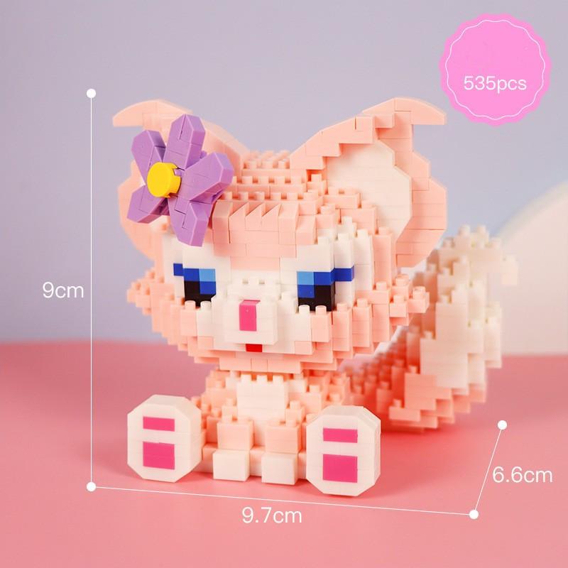 LEGO-Compatible Mini Building Blocks: Cartoon Figurines & Educational Toys