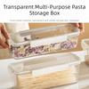 Airtight Food Storage Box Clear Plastic Fresh Keeper Box Pasta Storage Container  Kitchen