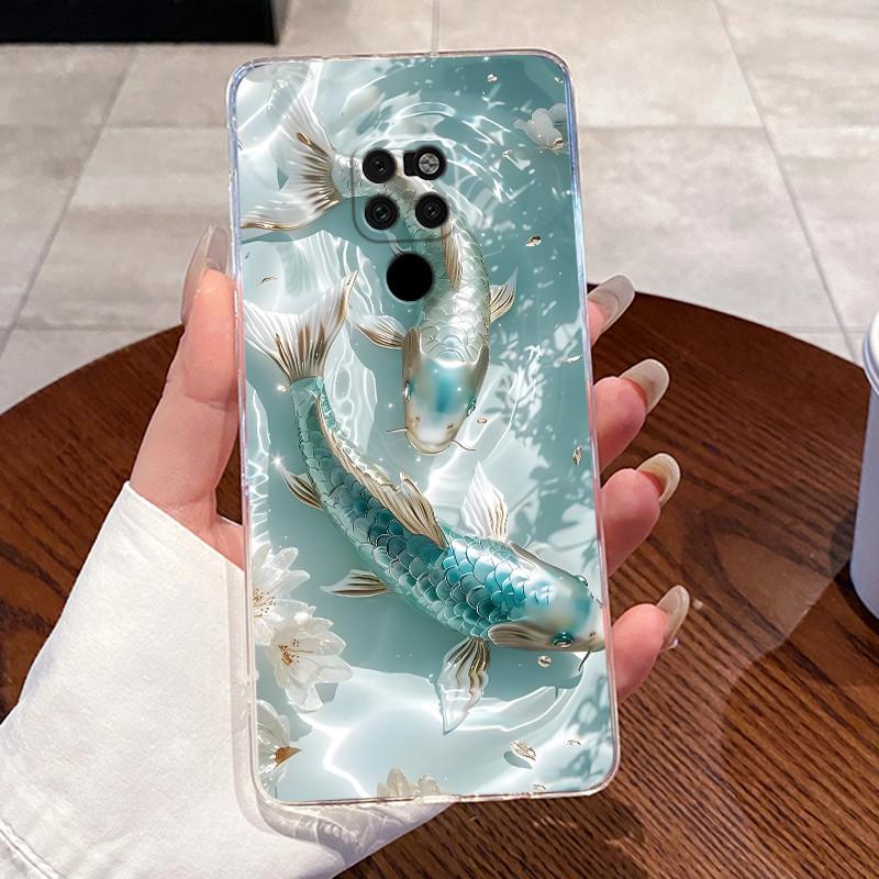 Чехол для Huawei Mate 20 HMA-L29 HMA-L09 Mate 20 Pro LYA-L29 LYA-L09 Чехол Милое Сердце Любви Кролик Прозрачный Мягкий Силиконовый Чехол для Телефона