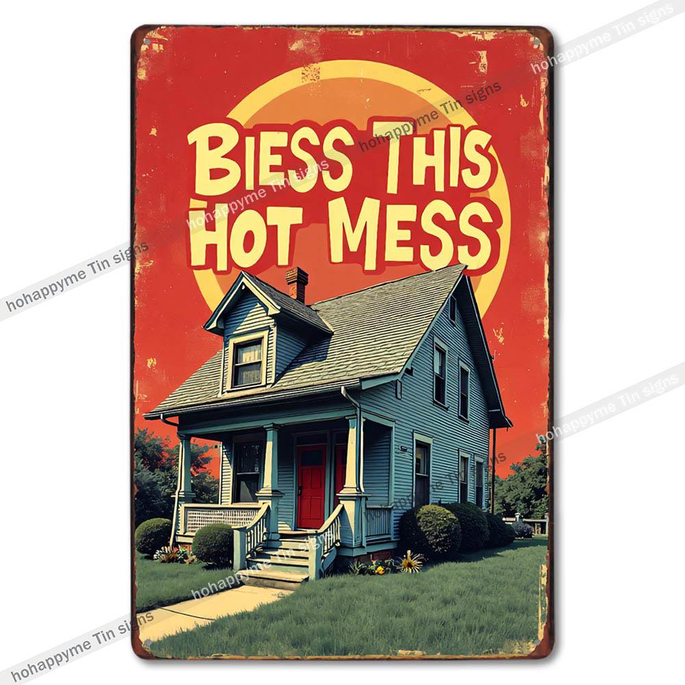 Retro Metal Signs Christmas Quotes Home Decor Wall Art Vintage Tin Plaques Family Holiday Decoration