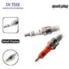 A7TC Racing 3 Electrode Spark Plug for 50cc 110cc 125cc 150cc Atv Scooter Dirt Bike Go Kart