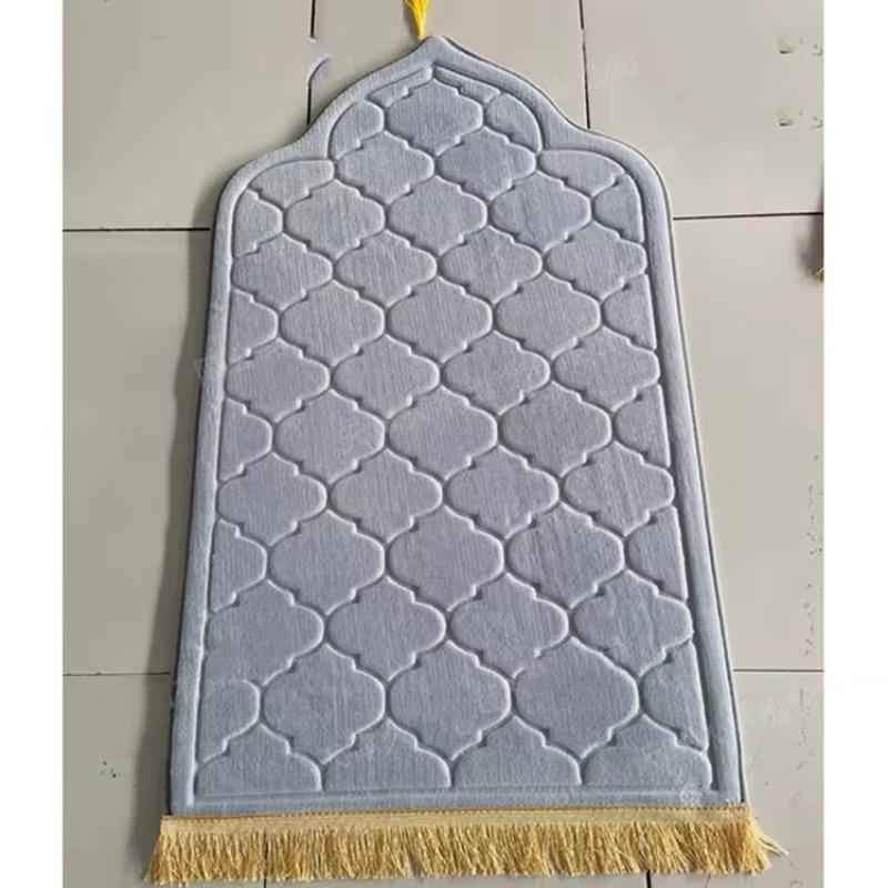 Worship Blanket 1PCS Flannel Embossed Worship Mat Soft, Comfortable, Thick and Easy To Carry