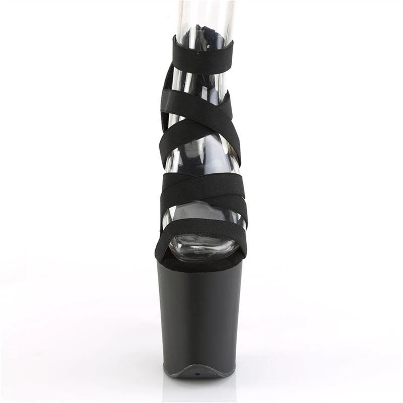 Женская обувь 2025 года, лето, новые модные босоножки на тонком каблуке, туфли с ремешком в стиле феи, супер высокий каблук 20 см